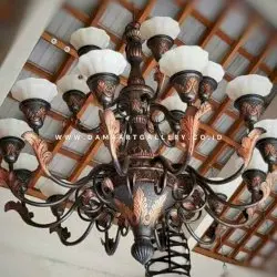 Pesona Lampu Joglo Tembaga Sentuhan Tradisional yang Elegan